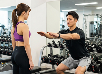 プロによる指導で効果を実感